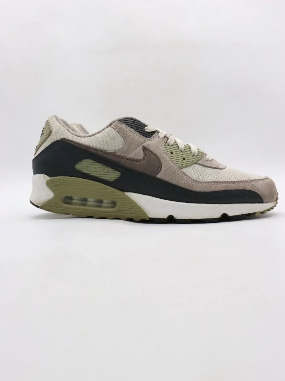 Nike Air Max 90 Men's Size 14 Light Bone Neutral Olive Sneakers DM0029-011